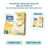  Váng sữa công thức GrowPLUS+ sữa non Immunel hỗ trợ tăng đề kháng - Hộp 55g 