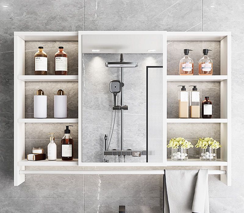 Tủ kệ kèm gương phòng tắm GM207