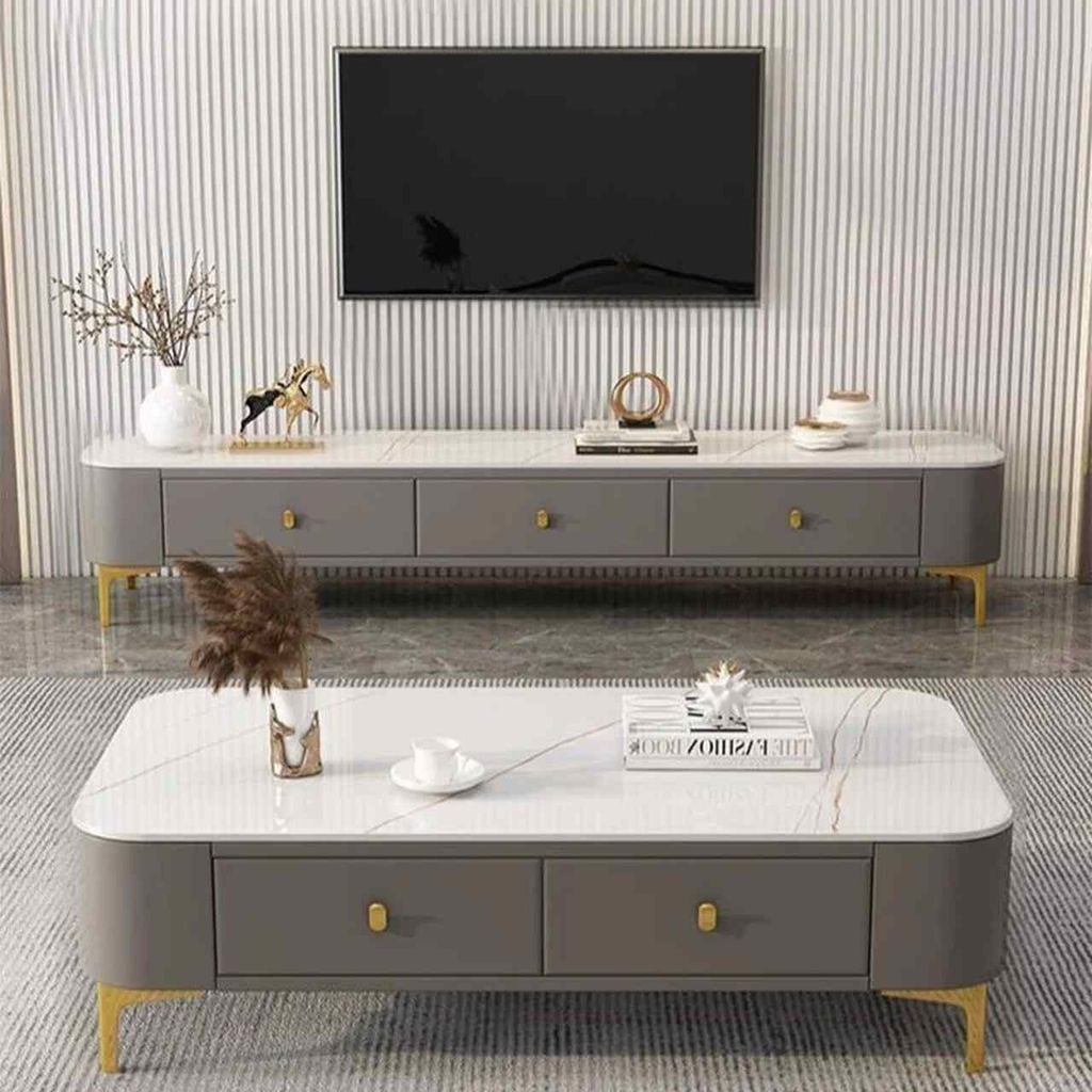 Kệ tivi TC vân đá cao cấp - GM168B