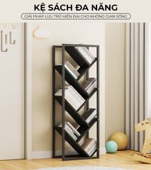 Kệ sách xương cá đa năng tinh tế GM211
