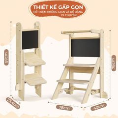 Ghế đứng trẻ em có gắn bảng PG16