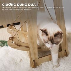 Võng ngủ xích đu cho thú cưng GU11