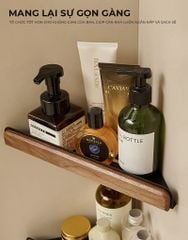 Kệ dán góc tường đa năng gỗ kết hợp kim loại - GM183