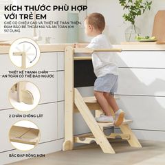 Ghế đứng trẻ em có gắn bảng PG16