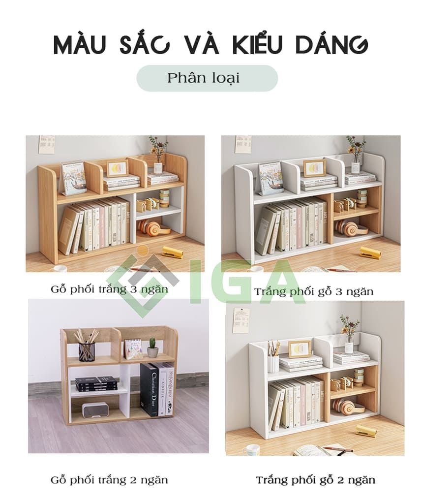 Kệ Sách Để Bàn GP157: Tiện ích, hiện đại
