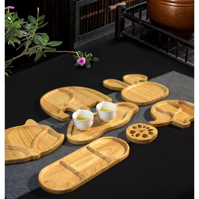 Khay gỗ hình con vật, ngộ nghĩnh, dễ sử dụng - PG06