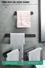 Giá treo khăn dán tường chắc chắn, hiện đại - GM199