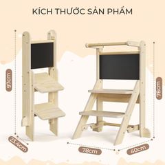 Ghế đứng trẻ em có gắn bảng PG16