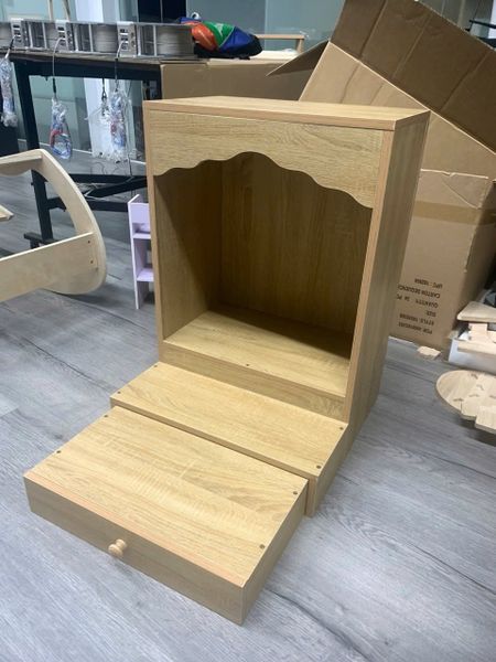 Bàn thờ thần tài vân gỗ GP418.03