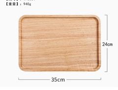 Khay gỗ décor hình chữ nhật PG33E