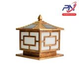  Trụ cổng họa tiết vuông 3 chế độ màu size 25cm 