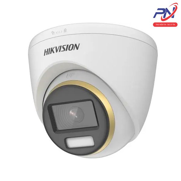  Camera bán cầu có màu ban đêm 2MP Hikvision DS-2CE72DF3T-F 