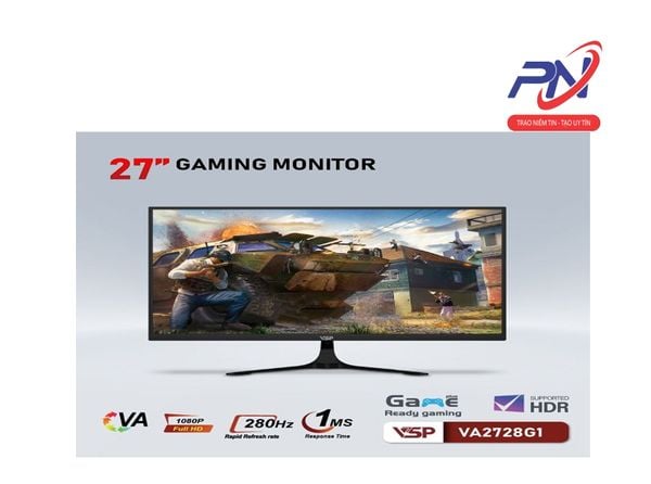  Màn hình 27 inch VSP VA27128G1 chính hãng 