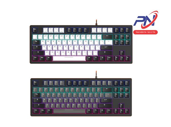  Bàn phím cơ DareU EK87 V2 Gray-black 