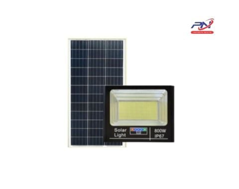  Đèn pha báo pin 800W NLMT sáng trắng 