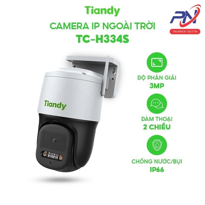  Camera IP | Ngoài Trời | 360 Độ | 3MP | TIANDY | TC-H334S 
