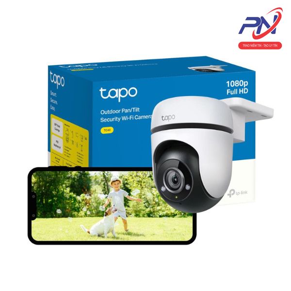  Camera IP WiFi | ngoài trời | 2MP | TP-Link Tapo | TC40 