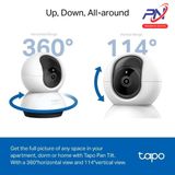  Camera Dome IP Wifi | 360° | 4MP | TP-Link Tapo | C220 