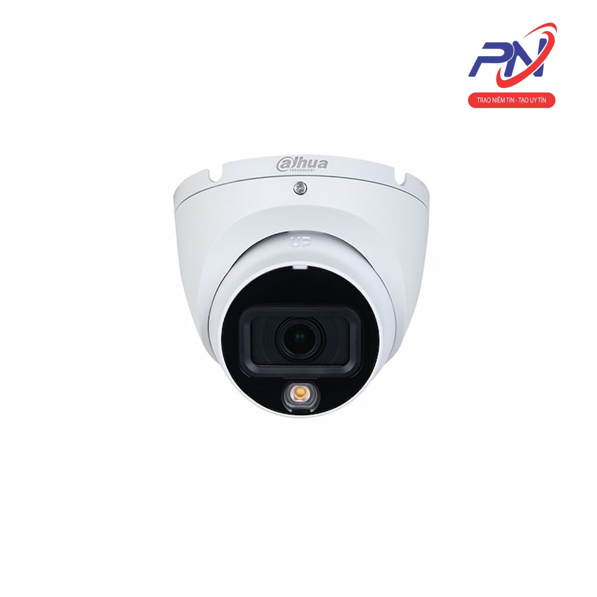  Camera Dome HDCVI Full Color ánh sáng kép thông minh 2.0MP Dahua DH-HAC-HDW1200TLMP-IL-A 