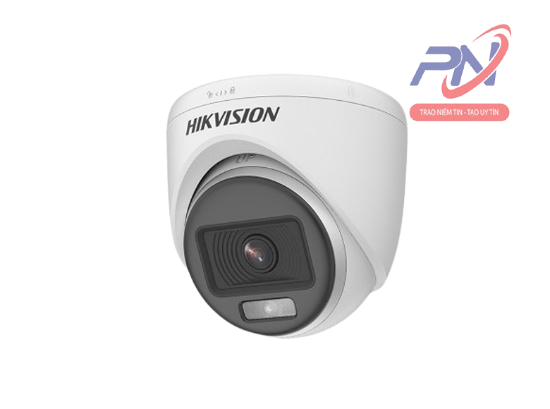  Camera bán cầu có màu ban đêm 2MP Hikvision DS-2CE70DF0T-MF 