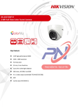  Camera ngoài trời 2MP - có màu 24/24 Hikvision DS-2CE72DFT-F 