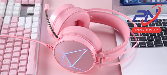  Tai nghe Gaming Dare-U EH722X 7.1 RGB Pink (bảo hành 12 tháng) 
