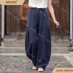 Quần cotton x Lanh