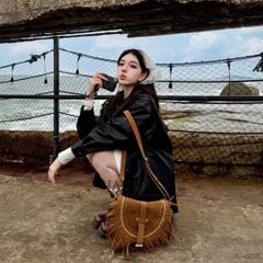 Túi Xách Boho Da Lộn - Nayla