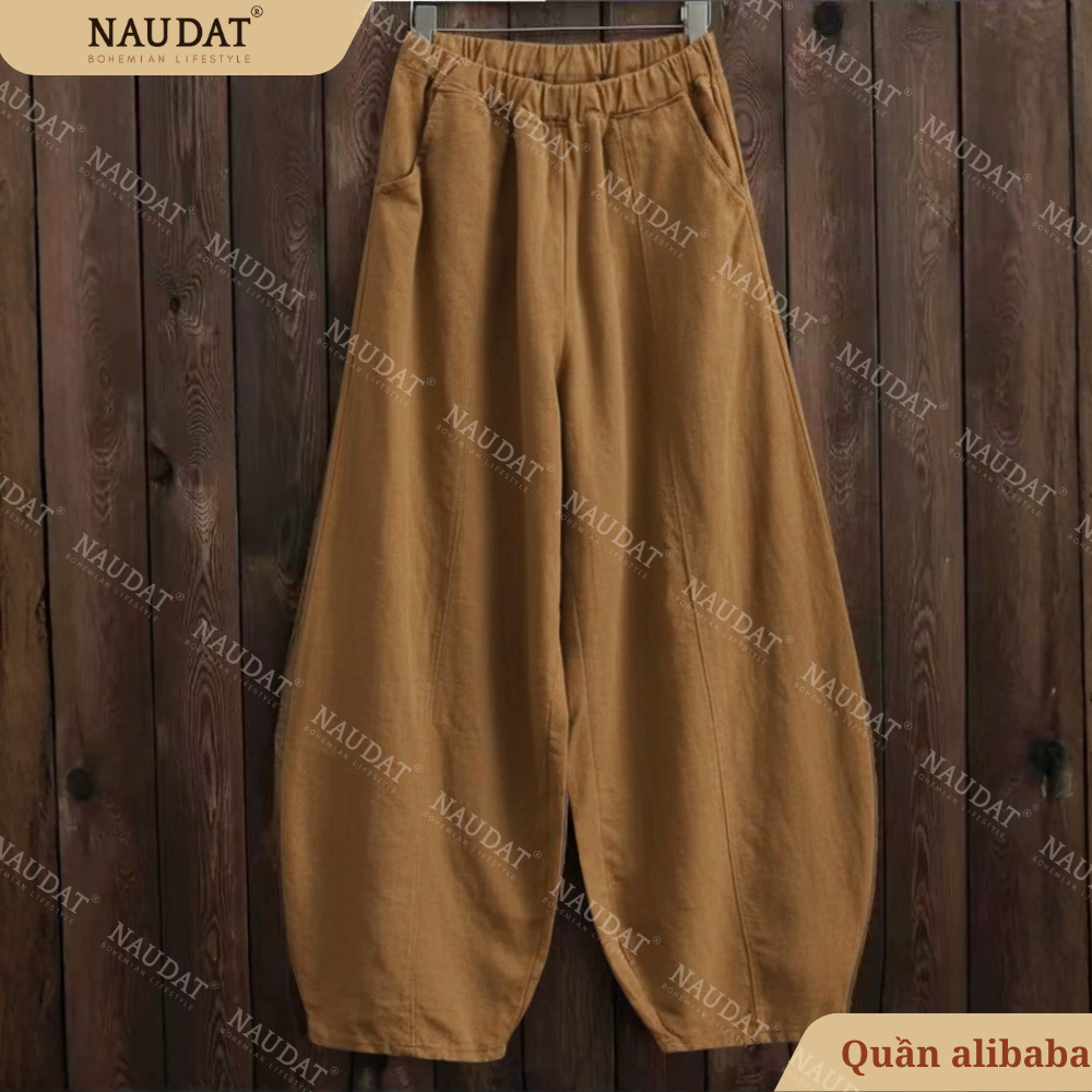 Quần cotton x Lanh