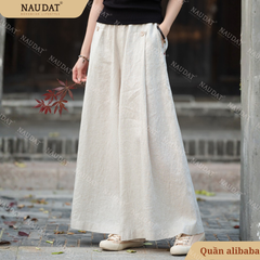Quần cotton x Lanh