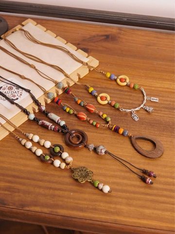 Dây Chuyền Bohemian Đa Sắc Màu 01