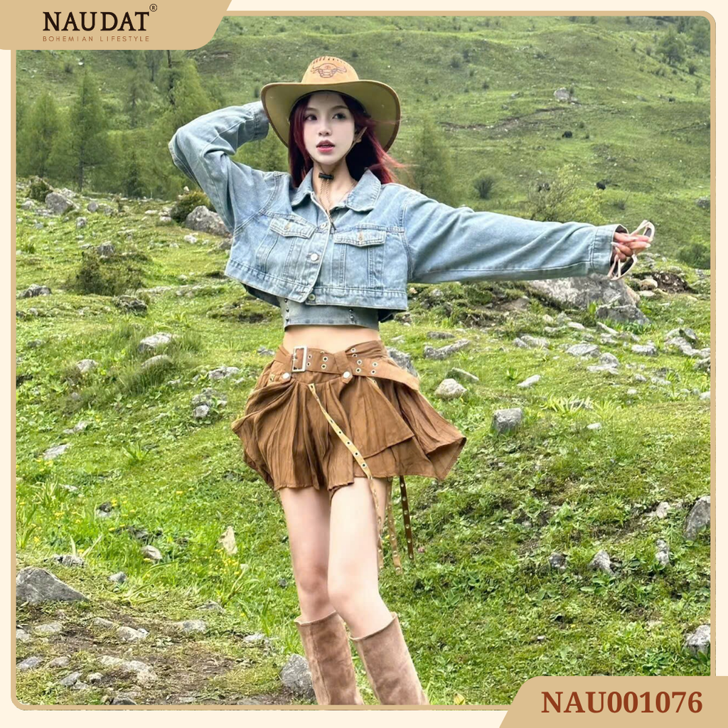 Chân Váy Boho Layers