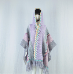 Áo Choàng Poncho Có Mũ