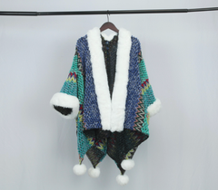 Poncho Mix lông