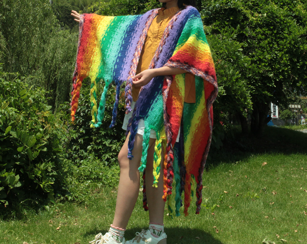 Khăn Choàng Len Tua Rua - Adaya