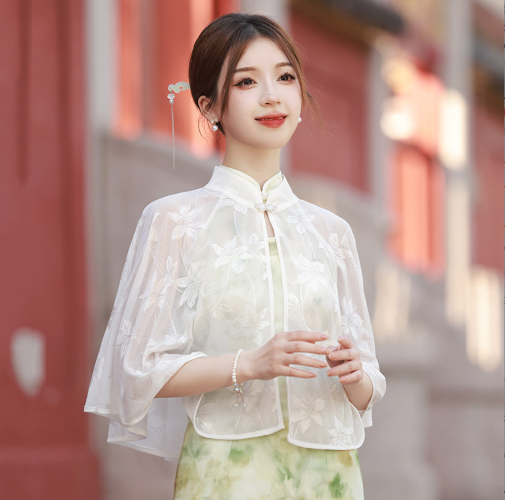 Choàng sườn xám