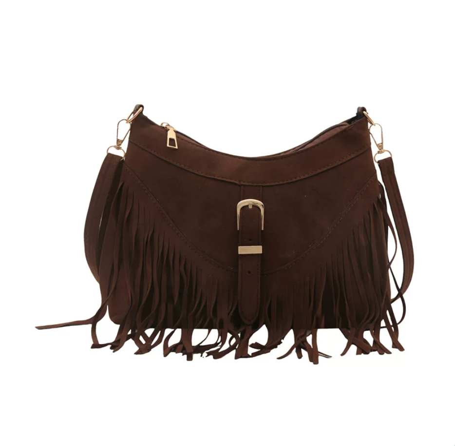 Túi Xách Boho Da Lộn - Nayla