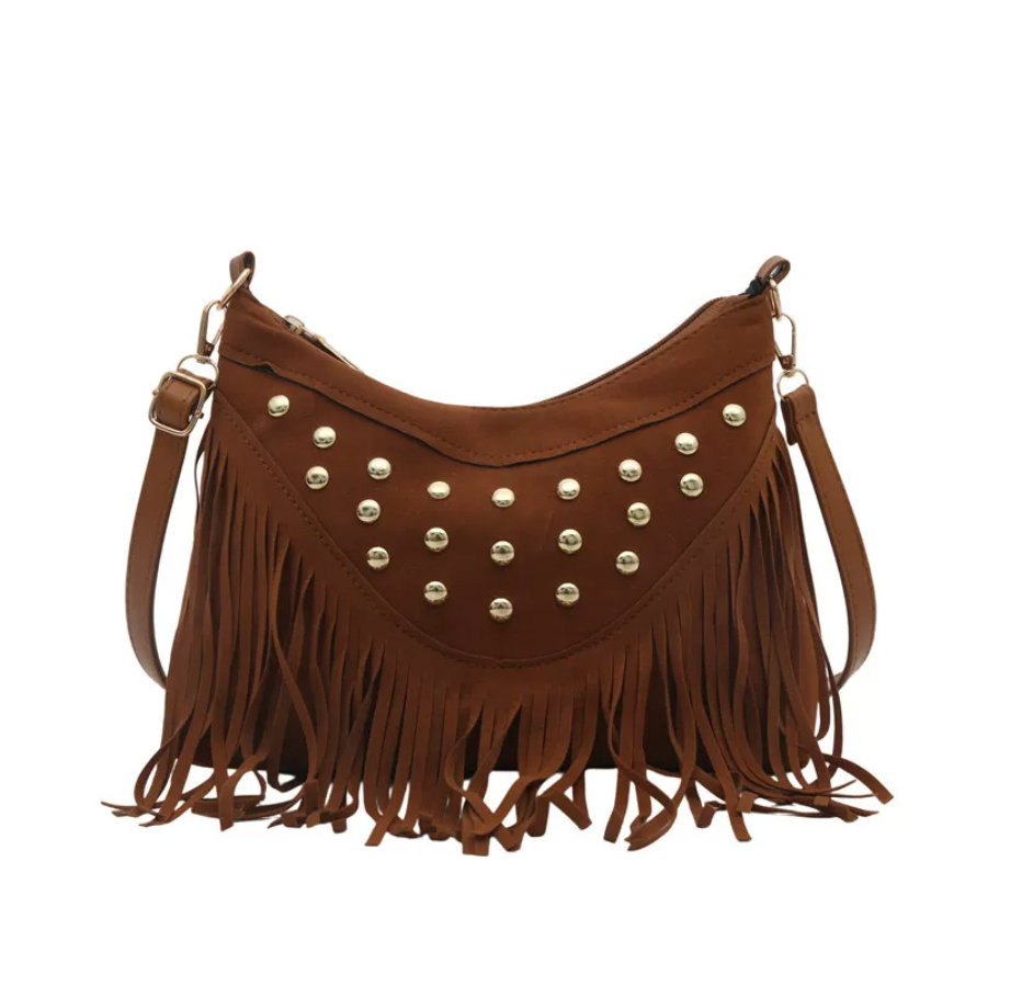 Túi Xách Boho Da Lộn - Nayla