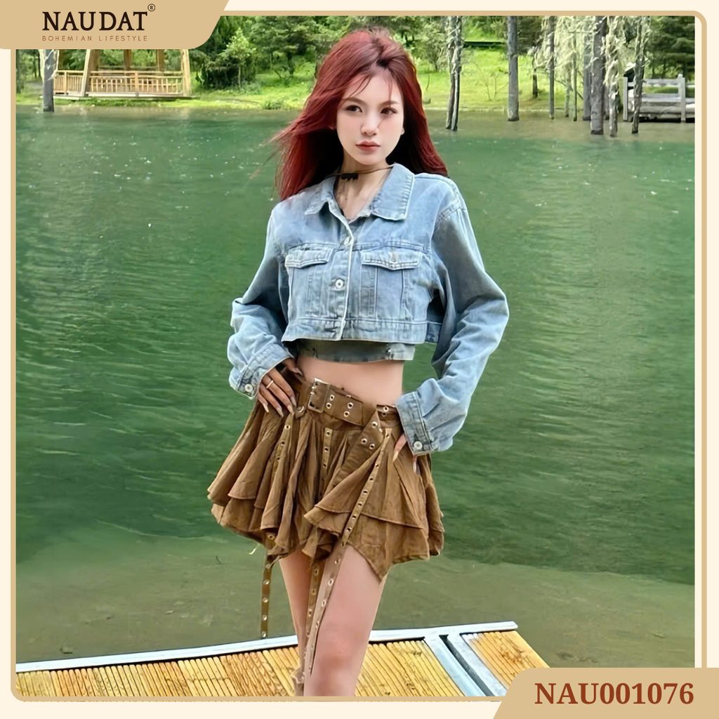 Chân Váy Boho Layers