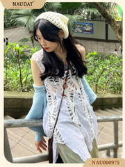 Áo Len Móc Đuôi Nhọn