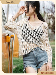 Áo Len Móc Tay Dài - Dune Breez