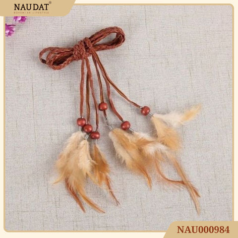 Dây Thắt Lưng - Lông Vũ