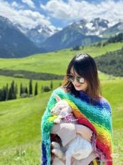 Khăn Choàng Len Tua Rua - Adaya