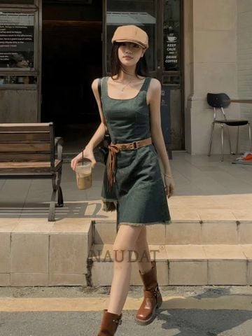 Đầm Jean Rách - Reyna