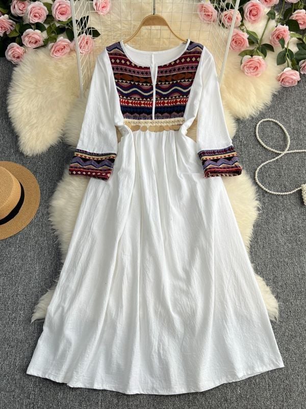 Đầm boho - Thổ Cẩm