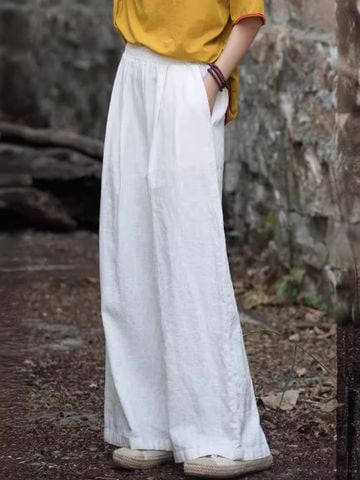 Quần cotton x Lanh