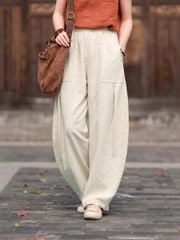 Quần cotton x Lanh