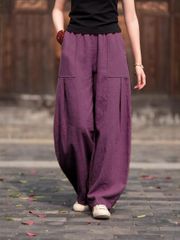 Quần cotton x Lanh