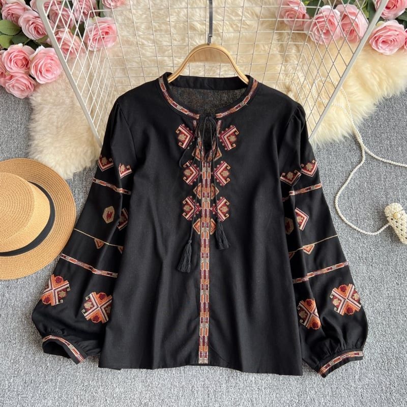 Áo Thêu Boho