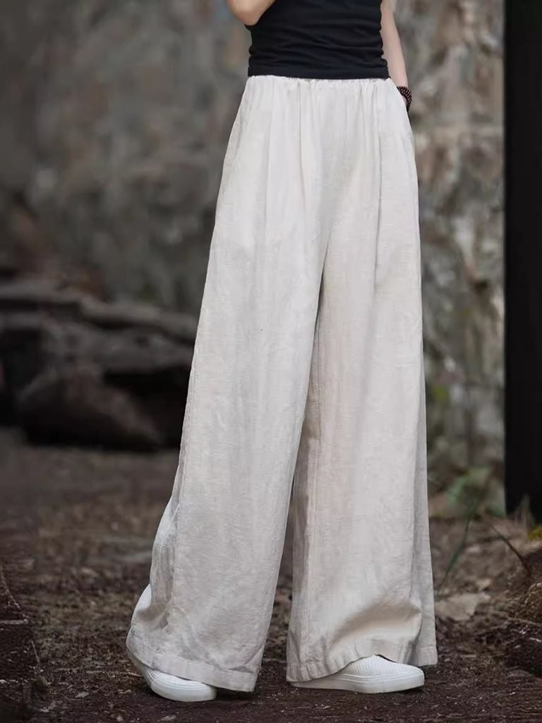 Quần cotton x Lanh